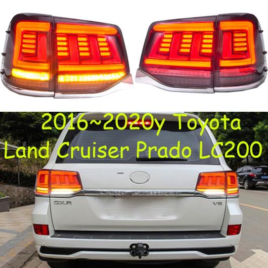 バンパー テールライト 適用: トヨタ プラド クルーザー LC200 2016-2020 LED テールランプ リア ライト レッド トヨタ プラド 2019-2021 ランドクルーザー LC200 AL-OO-0295 AL
