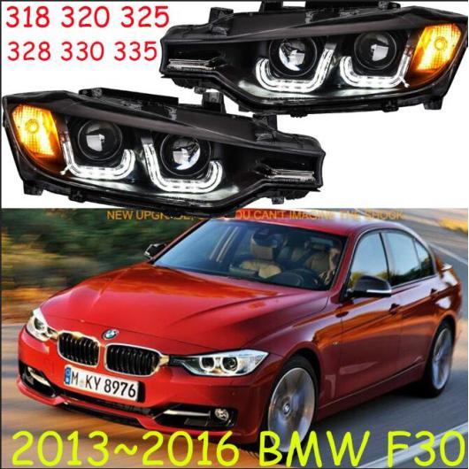 2ピース 適用: F30 F35 ヘッドライト 2013-2016 318i 320i 330i 325i ヘッド ランプ オート LED DRL HI/LO HID キセノン BI レンズ ヘッドライト 2ピース BMW F30 F35 2013-2016 AL-OO-0319 AL