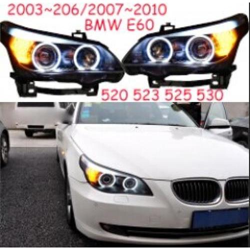 2ピース 適用: E60 ヘッドライト 2003-2007 520I 525i 530i ヘッド ランプ オート LED DRL HI/LO ビーム HID キセノン BI レンズ ヘッドライト 2ピース BMW E60 2ピース 2003-2007 AL-OO-0320 AL