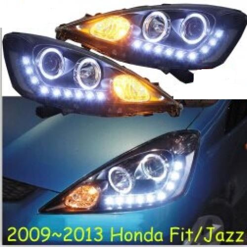 適用: ジャズ フィット DRL2009 2010 2011 2012 2ピース バンパー ランプ ヘッドライト HID キセノン ヘッド BI-キセノン モデル1 ホンダ フィット ジャズ 2009-2012 ブルー DRL AL-OO-0326 AL