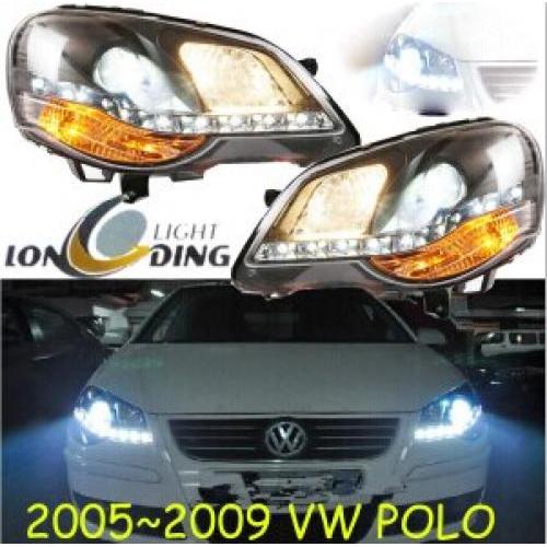 2ピース ケース 適用: ポロ ヘッドライト 2005 2006 2007 2008 2009/2010-2013 DRL レンズ ダブル ビーム HID キセノン 2005-2009 VW ポロ HID キセノン バラスト AL-OO-0347 AL