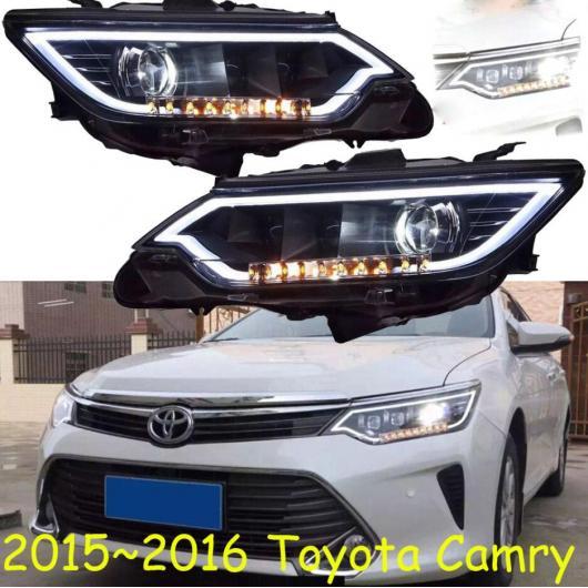 2ピース 適用: カムリ 2014 2015 2016 V55 テールライト DRL BI キセノン レンズ ハイ ロー ビーム HID キセノン ヘッドライト トヨタ カムリ 2015-2016 ヘッドライトバルブ AL-OO-0356 AL