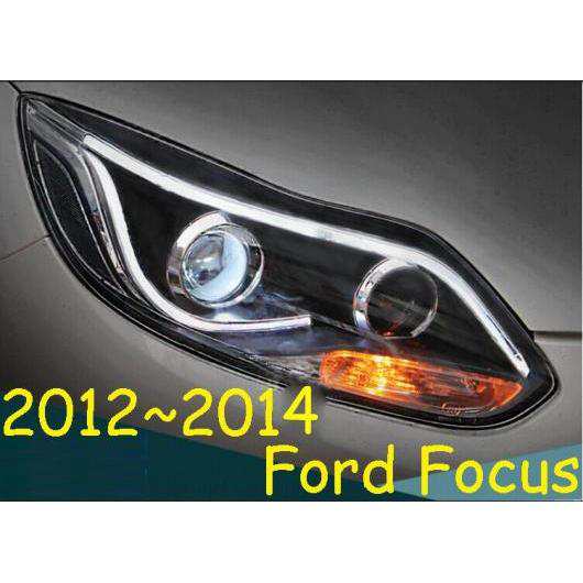 2ピース ヘッド ランプ 適用: フォーカス ヘッドライト 2012-2017 年 DRL デイタイムランニングライト BI-キセノン HID 2012-2014 フォード フォーカス バルブ ヘッドライト AL-OO-0366 ALの通販は
