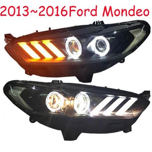 2ピース ヘッド ランプ 適用: モンデオ 2008 2009 2010 2011 2012 2013 2014 2015 ヘッドライト フュージョン ライト DRL HI 2013-2016 フォード モンデオ ヘッドライトバルブなし AL-OO-0378 ALの通販は