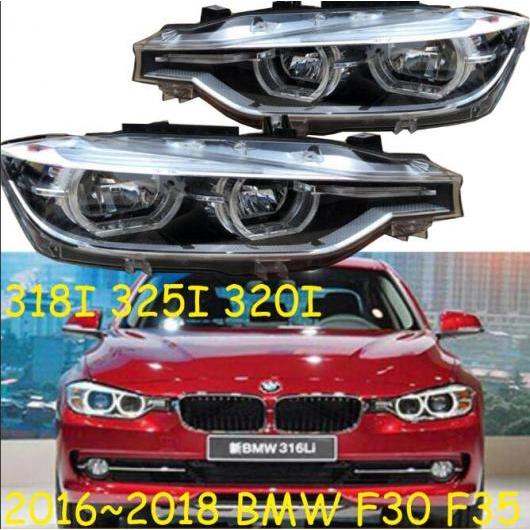 バンパー ランプ 適用: F30 F35 ヘッドライト LED 2013-2017 320i 318i 325i DRL ヘッド エンジェル アイ BI キセノン ビーム ヘッドライト 2ピース BMW F30 F35 2013-2017 AL-OO-0397 AL