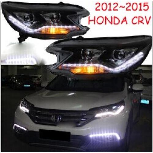 2ピース ヘッドライト 適用: CR-V CRV 2012 2013 2014 ヘッド ランプ LED DRL フロント ライト BI-キセノン レンズ キセノン HID モデル2 ホンダ CRV 2012-2014 AL-OO-0398 ALの通販は
