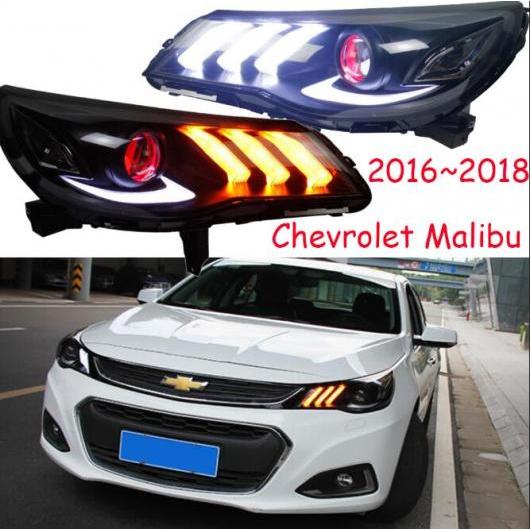 適用: シボレー/CHEVROLET マリブ ヘッドライト 2016-2018/2012-2015 DRL BI キセノン レンズ HI LO パーキング HID 2016-2018 シボレー マリブ 2ピース ヘッドライトバルブ AL-OO-0417 AL