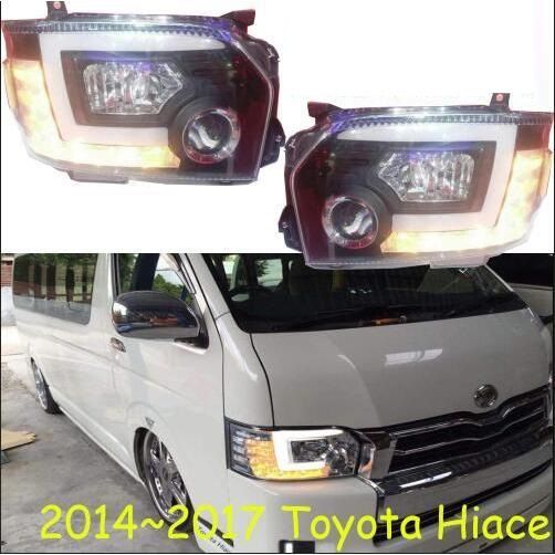 ヘッド ランプ 適用: ハイエース ヘッドライト 2014-2017 HID バルブ DRL BI-キセノン レンズ HI LO ビーム キット ヘッドライト 2ピース トヨタ ハイエース 2014-2017 AL-OO-0422 ALの通販は