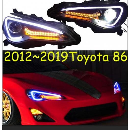 ビデオ ディスプレイ ヘッド ランプ 適用: トヨタ FT GT 86 FT86 GT86 ヘッドライト 2012-2019 DRL BI-キセノン レンズ HI LO ビーム ヘッドライト 2ピース トヨタ 86 2012-2019 AL-OO-0481 AL