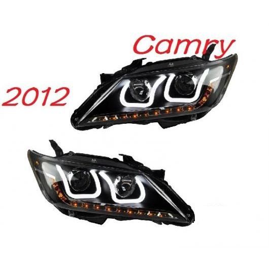 2ピース 適用: カムリ ヘッドライト 2012 2013 2014 テールライト DRL BI キセノン レンズ ハイ ロー HID キセノン ヘッドライト トヨタ カムリ 2012-2014 ヘッドライトバルブ AL-OO-0487 AL