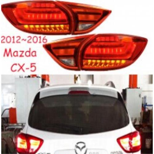 1セット CA スタイリング テールライト 適用: マツダ CX-5 2012 2013 2014 2015 LED テール ランプ CX 5 CX5 DRL+リバース+プラグ プレイ レッド マツダ CX-5 2012-2015 AL-OO-0528 AL