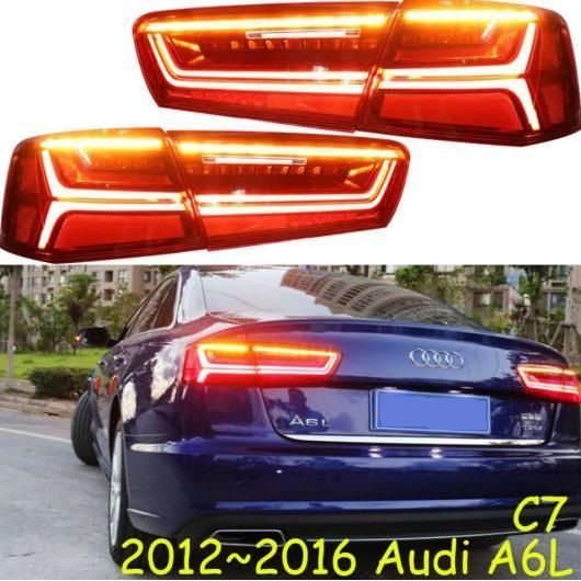 ダイナミック ビデオ 4ピース 2012-2016/2009-2011 バンパー A6L テールライト テール ライト LED A6 ランプ リア 2012-2016 アウディ A6L 4ピース セット AL-OO-0550 AL