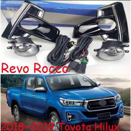1セット 適用: ヘッドライト トヨタ ハイラックス レボ ロッコ バンパー フォグライト 2018 2019 4300K 1セット トヨタ ハイラックス レの通販は