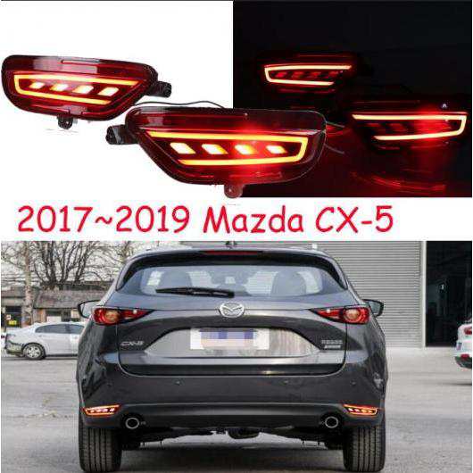 1セット バンパー テールライト 適用: マツダ CX-5 リア ライト BREAKING フォグ 2017-2019/2012-201 LED  テールランプ ブレーキ 2017-2019 マツダ CX-5 2機能 AL-OO-0727 AL｜au PAY マーケット