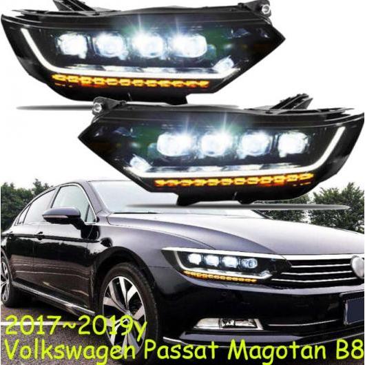 ヨーロッパ仕様 バージョン 2017-2019 バンパー ヘッド ライト 適用: PASSAAT マゴタン B8 ホワイト イエローブルー VW パサート マゴタン B8 2017-2019 オールインLED AL-OO-0742 AL