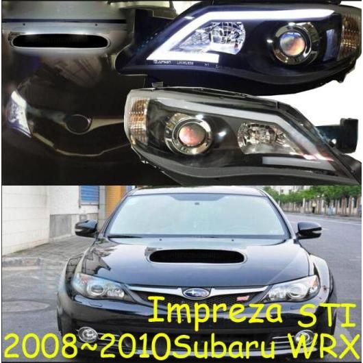 2008-2010 バンパー ヘッド ライト 適用: スバル インプレッサ ヘッドライト WRX STI LED DRL フォグ ヘッドランプ WRX スバル インプレッサ STI 2008-2010 HID キセノン バルブ AL-OO-0757 AL