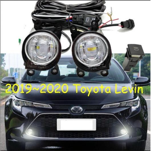 1セット バンパー ヘッドライト 適用: トヨタ レビン デイタイム ライト アルティス 2019-2020 LED DRL ヘッドランプ フォグ LED フォグランプ トヨタ レビン 2019-2020 AL-OO-0768 ALの通販は 19,886円