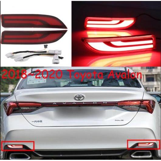 2ピース バンパー テールライト 適用: アヴァロン リア ライト ブレーキ 2018-2020 LED テールランプ タイプ001 トヨタ アヴァロン 2018-2020 1ピース AL-OO-0788 ALの通販は 17,411円