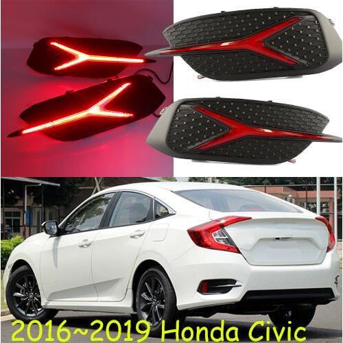 テールライト 適用: ホンダ シビック 2016-2019 LED DRL デイタイム ランニング ライト ヘッドライト モデル2スタイル ホンダ シビック 2機能 2016-2019 AL-OO-0808 ALの通販は