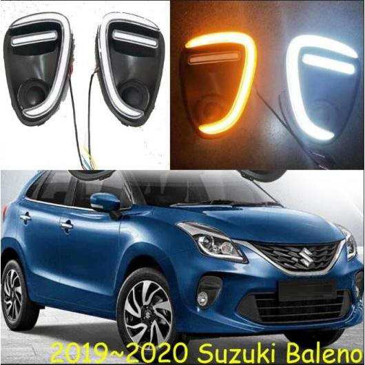バンパー ヘッドライト 適用: スズキ バレーノ デイタイム ライト 2019-2020 DRL LED ヘッドランプ フォグ タイプ001 スズキ バレーノ ホの通販は 31,440円