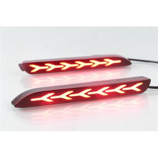 LED リア ランプ バンパー リフレクター ブレーキ ランプ 適用: トヨタ ハリアー シエナ EZ アルファード アイゴ マーク X レクサス IS-F GX470 RX300 スタイル B 2 ファンクション AL-OO-0966 AL