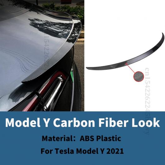 リア スポイラー ウイング テール トランク ブーツ リップ デフレクター スプリッタ チューニング アクセサリー 適用: テスラ/TESLA モデル 3 Y 2017 2018 2019 2020 モデルY カーボン調 AL-OO-1300 AL