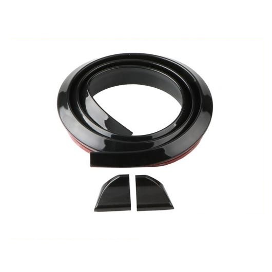 1.5m ユニバーサル-スタイリング 5D カーボンファイバー マットブラック スポイラー スタイリング DIY スポイラー 適用: アウディ/AUDI BMW トヨタ ホンダ 起亜 1.5m ブライトブラック AL-OO-1475 ALの通販は