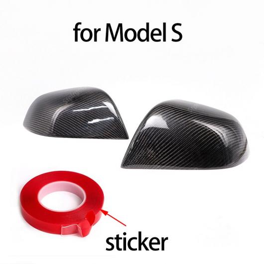 リアル カーボンファイバー バックミラー サイドビュー ミラー ケース カバー キャップ 適用: テスラ/TESLA テスラ/TESLA モデル Y モデル 3 モデル X モデル S アクセサリー モデル S AL-OO-1533 ALの通販は 24,768円