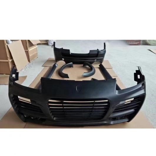 未塗装 FRP フロント リア バンパー サイド スカート フェンダー フレア ボディ キット 適用: ポルシェ/PORSCHE カイエン 2008-2011 未塗装 AL-OO-2340 ALの通販は