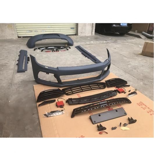 シロッコ R タイプ ボディ キット 未塗装 樹脂 フロント リア バンパー サイド スカート グリル 適用: VW シロッコ 2009 アップ 未塗装 AL-OO-2403 AL