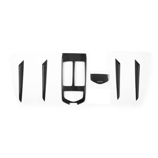 6ピース リアル ドライ カーボンファイバー インテリア モールディング パッチ 用品 装飾 ストリップ 適用: マセラティ/MASERATI ギブリ 2014 スタイリング カーボン調 AL-OO-2685 ALの通販は