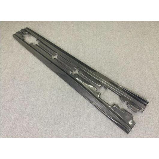 カーボンファイバー フロント バンパー リップ＆ウィング テール スポイラー＆リア トランク ディフューザー＆サイド スカート 適用: メルセデス・ベンツ A クラス W176 A45 スカート AL-OO-2761 ALの通販は