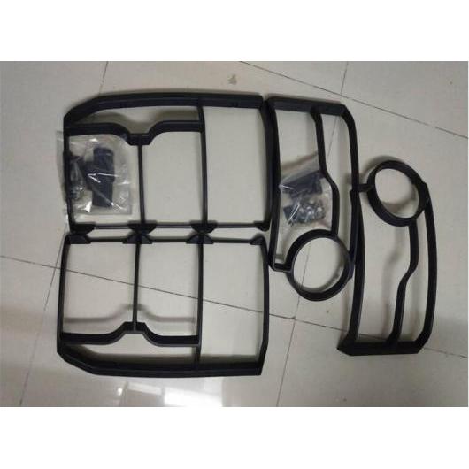 ABS フロント ヘッドライト+リア テールライト トリム カバー 適用: ランド ローバー/ROVER ディスカバリー 4 LR4 2010 2011 2012 2013 フロント＆リア AL-OO-2778 AL
