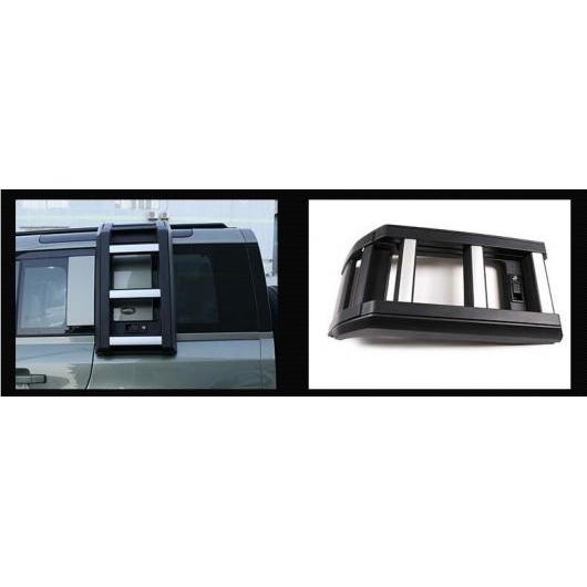 アルミニウム 合金 トップ ルーフ ラック レール ラゲッジ ボックス 折りたたみ ラダー 装置 ボックス 適用: ランド ローバー/ROVER ディフェンダー 2020 2021 折りたたみ ルーフ ラダー AL-OO-2850 ALの通販は