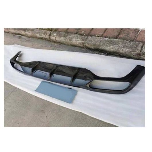 カーボンファイバー リア バンパー トランク リップ スポイラー ディフューザー エキゾースト チップ 適用: メルセデス・ベンツ E クラス AMG W213 E200 E250 E260 E300 ディフューザー AL-OO-3070 AL