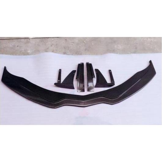 リアル カーボンファイバー フロント バンパー リップ スポイラー リア トランク ディフューザー サイド ボディ スカート 適用: シボレー/CHEVROLET コルベット C7 フロント リップ AL-OO-3101 ALの通販は