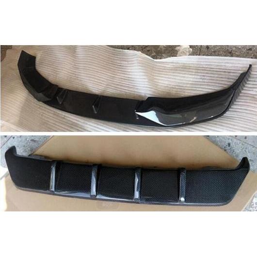 リアル カーボンファイバー フロント バンパー リップ スポイラー リア トランク ディフューザー サイド ボディ スカート 適用: BMW X6 G06 2019 2020 2021 2022 タイプ006 リップ ディフューザー AL-OO-3173 ALの通販は