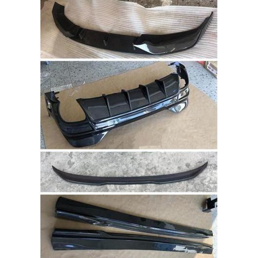 リアル カーボンファイバー フロント バンパー リップ スポイラー リア トランク ディフューザー サイド ボディ スカート 適用: BMW X6 G06 2019 2020 2021 2022 タイプ011 オール セット AL-OO-3173 ALの通販は