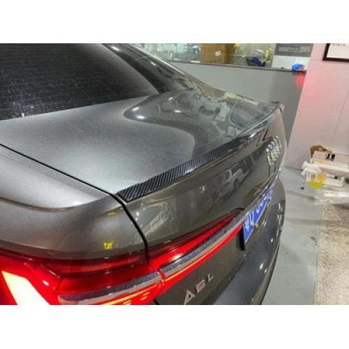 カーボンファイバー リア テール ウイング トランク リップ スポイラー 適用: アウディ/AUDI A6 S6 Sライン RS6 C8 2019 2020 2021 カーボンファイバー AL-OO-3248 AL