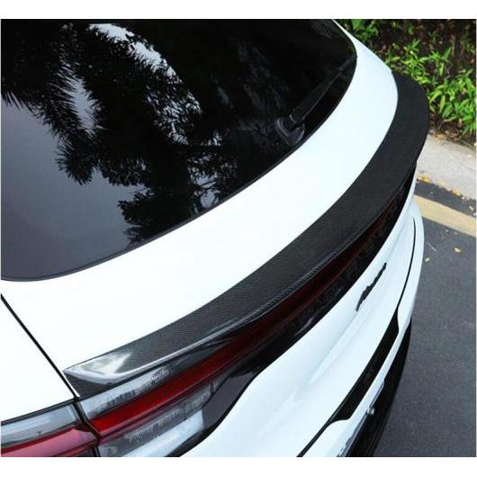 リアル カーボンファイバー リア ウイング トランク リップ ルーフ スポイラー 適用: ポルシェ/PORSCHE マカン 2018 2019 2020 年 下側 1ピース AL-OO-3290 AL