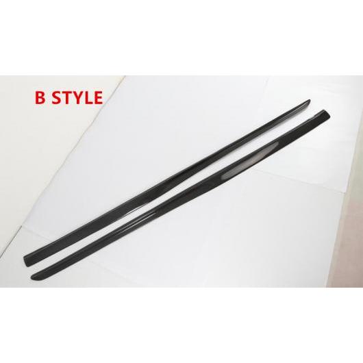 リアル カーボンファイバー サイド ボディ スカート リップ カバー 適用: メルセデス・ベンツ W205 C クラス セダン 4ドア C180 C200 C260 C300 2015-2022 B スタイル AL-OO-3382 ALの通販は 108,290円