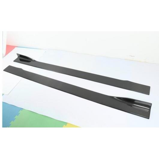 リアル カーボンファイバー フロント バンパー リップ スポイラー リア トランク ディフューザー サイド ボディ スカート 適用: マセラティ/MASERATI ギブリ 2014 2015 サイド スカート AL-OO-3456 ALの通販は外装