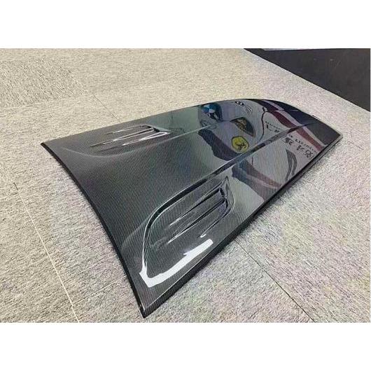 クリア ガラス カーボンファイバー フロント バンパー エンジン フード ボンネット 吹き出し口 カバー 適用: マセラティ/MASERATI レバンテ 2016-2021 タイプB AL-OO-3520 ALの通販は 322,530円