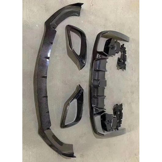 カーボンファイバー フロント バンパー リップ スポイラー リア トランク ディフューザー サイド ボディ スカート 適用: メルセデス・ベンツ W213 E200 E260 E300 E63S オール セット D AL-OO-3557 ALの通販は