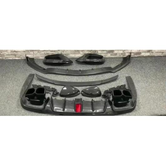 カーボンファイバー フロント バンパー リップ スポイラー リア トランク ディフューザー サイド ボディ スカート 適用: メルセデス・ベンツ W213 E200 E260 E300 E63S オール セット A AL-OO-3557 ALの通販は 776,741円