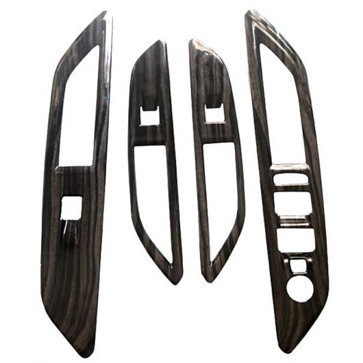 4ピース ウインドウ リフト スイッチ コントロール パネル フレーム カバー トリム 適用: プジョー/PEUGEOT 3008 GT 2017 2018 2019 2020 アクセサリー ブラウン AL-OO-3642 ALの通販は