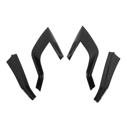 適用: トヨタ RAV4 2019 2020 ABS クローム リア ランプ テールライト カバー フレーム トリム アクセサリー ブラック AL-OO-3721 ALの通販は