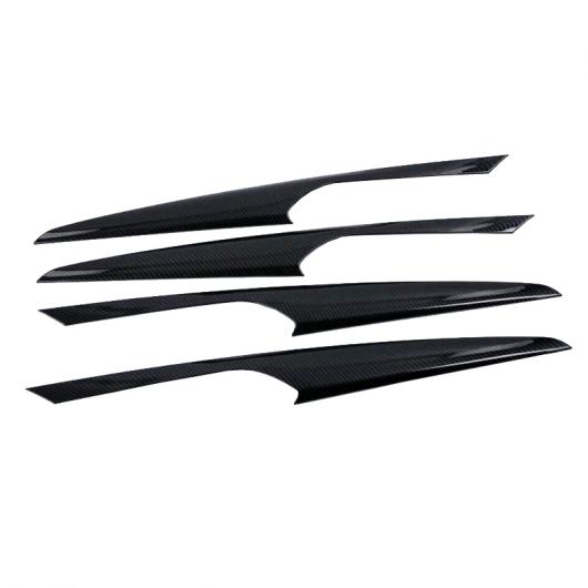 適用: BMW X3 X4 G01 G02 2022 4ピース カーボンファイバー インテリア インナー ドア アームレスト ハンドル カバー トリム インテリア ブラック AL-OO-3804 AL 21,327円