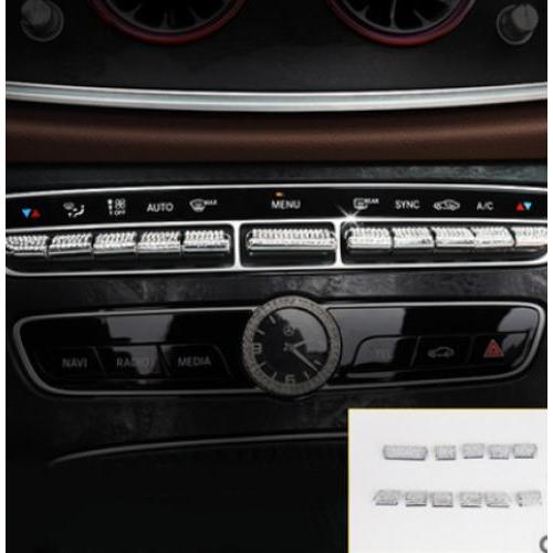 ラインストーン ステッカー 適用: メルセデス ベンツ E クラス W213 E200 E300 インテリア ステッカー 装飾 エア コンディション ボタン AL-OO-4608 ALの通販は