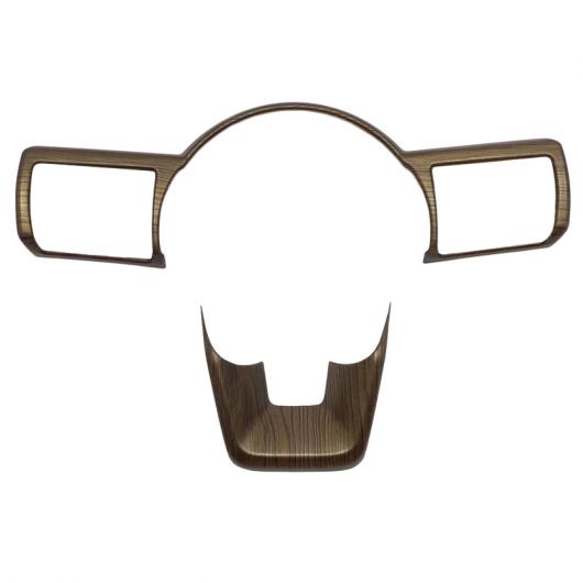 ABS カーボンファイバー ステアリング ホイール カバー トリム ステッカー アクセサリー 適用: 日産 X-トレイル T33 2022 キャシュカイ J12 ローグ 2021 2022 木目調 AL-OO-4802 ALの通販は